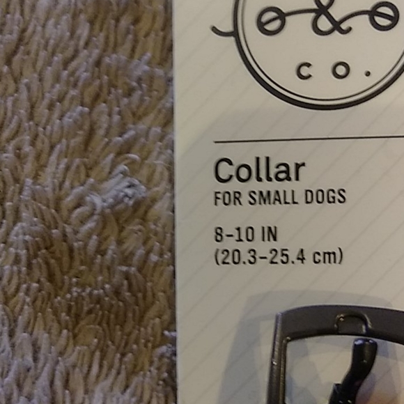 Bond blue floral collar XXSNWT - Picture 7 of 7